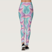 Leggings Illusion de profondeur fluide et rêveuse | Douce (Dos)