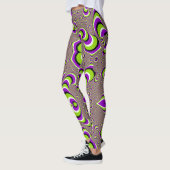 Leggings Illusion de torrents Yoga (Gauche)