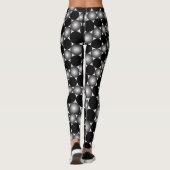 Leggings Illusion optique abstraite (Dos)