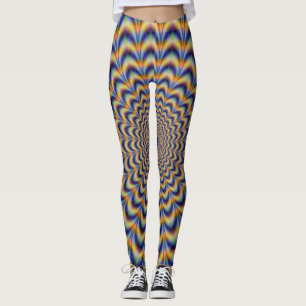 Leggings illusion spirale