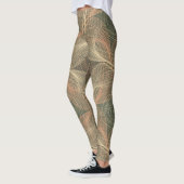 Leggings Illusions optiques : Intrigue géométrique (Gauche)