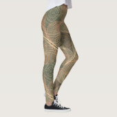 Leggings Illusions optiques : Intrigue géométrique (Droite)
