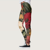 Leggings Illustration botanique vintage (Gauche)