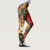 Leggings Illustration botanique vintage (Droite)