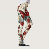 Leggings Illustration Botanique Vintage (Droite)