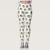 Leggings Illustration classique de van (Devant)