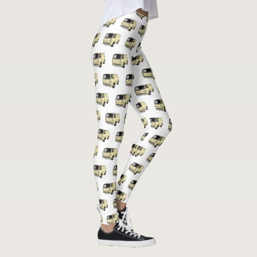 Leggings Illustration classique de van (Droite)