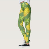 Leggings Illustration d'ananas (Gauche)