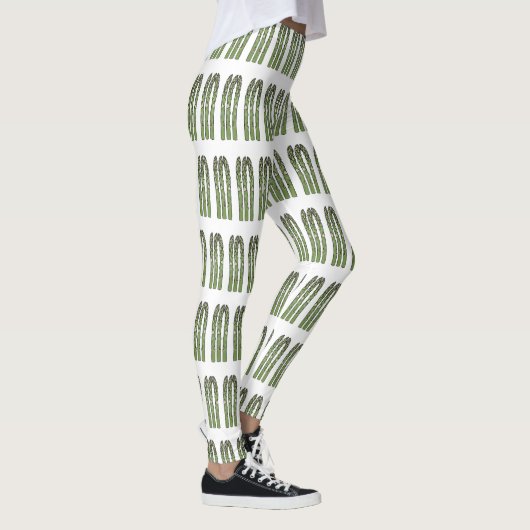 Leggings Illustration d'Asparagus (Droite)
