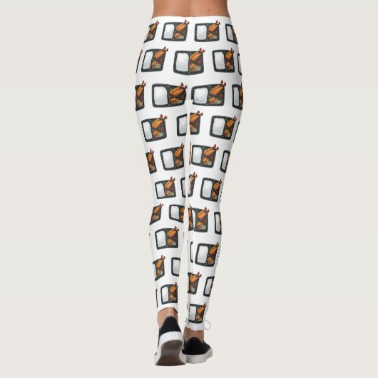 Leggings Illustration de Bento (Dos)