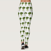 Leggings Illustration de Bok choy (Dos)
