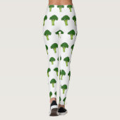 Leggings Illustration de Broccoli (Dos)