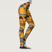 Leggings Illustration De Camels Design Motif sans joint. (Droite)
