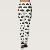 Leggings Illustration de camion monstre (Dos)