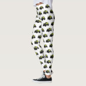 Leggings Illustration de camion monstre (Gauche)