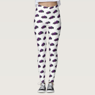 Leggings Illustration de camion semi-remorque