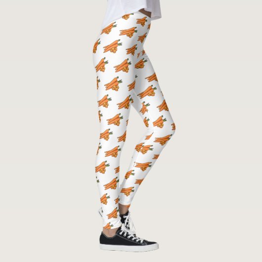 Leggings Illustration de carotte (Droite)