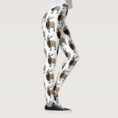 Leggings Illustration de chèvre de Markhor (Droite)