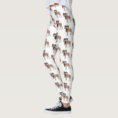 Leggings Illustration de chèvre de Mouflon (Gauche)