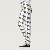 Leggings Illustration de chien Rottweiler (Gauche)