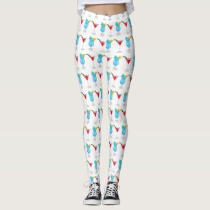 Leggings Illustration de cocktail