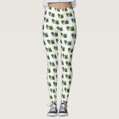 Leggings Illustration de combre (Devant)