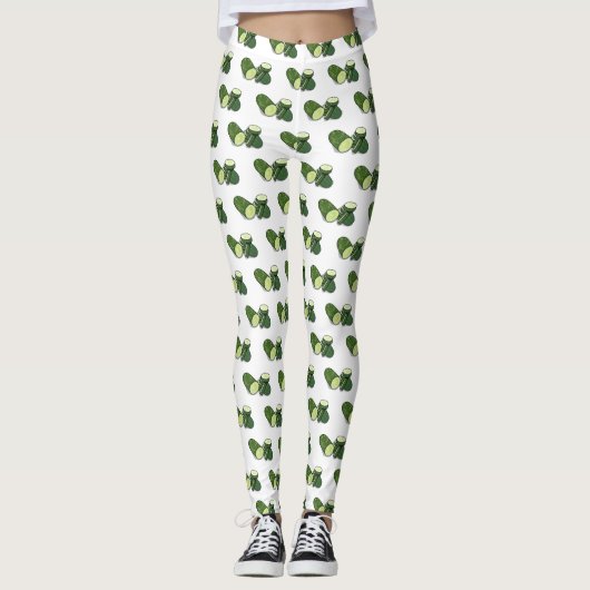 Leggings Illustration de combre (Devant)