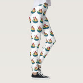 Leggings Illustration de crème glacée (Droite)