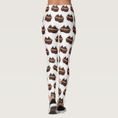 Leggings Illustration de Cupcake (Dos)