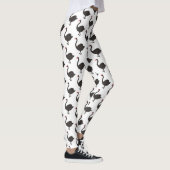 Leggings Illustration de cygne noir (Droite)