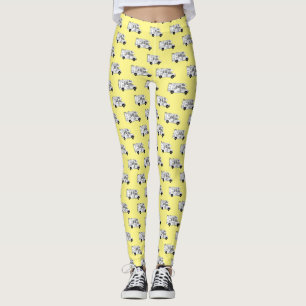 Leggings Illustration de dessin animé Campervan
