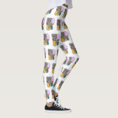 Leggings Illustration de dessin de bonbon (Droite)