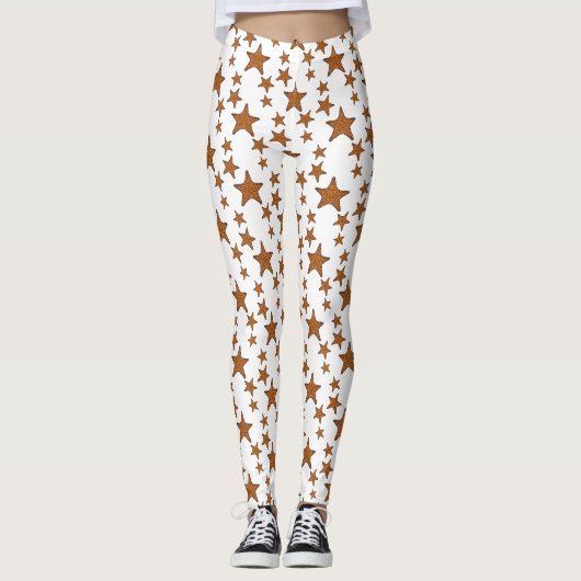 Leggings Illustration de dessin de Starfish (Devant)