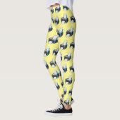 Leggings Illustration de dessin d'imprimante (Gauche)