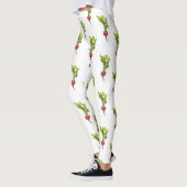 Leggings Illustration de dessin Radish (Gauche)