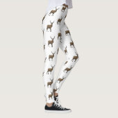 Leggings Illustration de dessin sur le cerf (Droite)