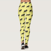 Leggings Illustration de dessin sur l'orignal (Dos)