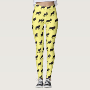 Leggings Illustration de dessin sur l'orignal