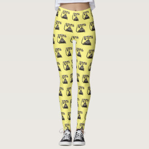 Leggings Illustration de dessin téléphonique