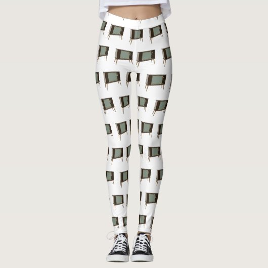 Leggings Illustration de dessin télévisé (Devant)