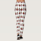 Leggings Illustration de dragon fruit (Dos)