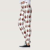 Leggings Illustration de dragon fruit (Gauche)