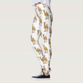 Leggings Illustration de dromadaire (Gauche)