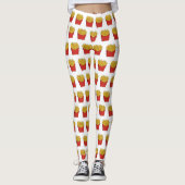 Leggings Illustration de frites (Devant)