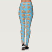 Leggings Illustration de Happy lionfish (Dos)