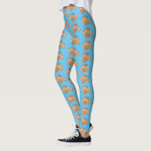 Leggings Illustration de Happy lionfish (Gauche)