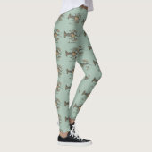 Leggings Illustration de homard, fruits de mer du Maine (Droite)
