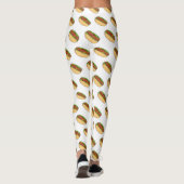 Leggings Illustration de Hot dog (Dos)