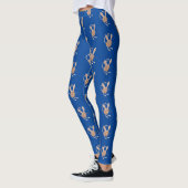 Leggings Illustration de jerboa aux longues oreilles (Gauche)