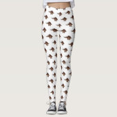 Leggings Illustration de Kentrosaurus (Devant)
